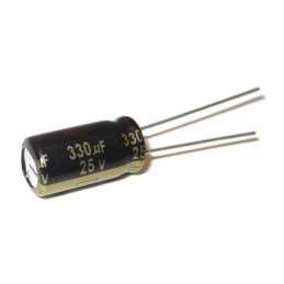 330uF/25V - electrolytic...