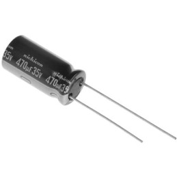 470uF/35V - elektrolytický kondenzátor