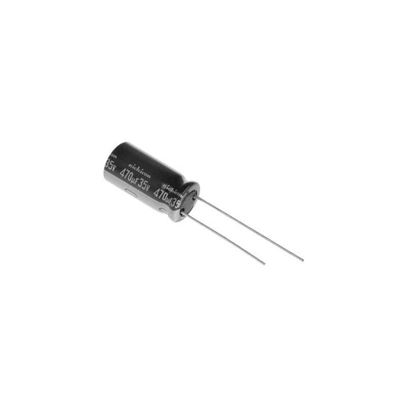 470uF/35V - electrolytic capacitor