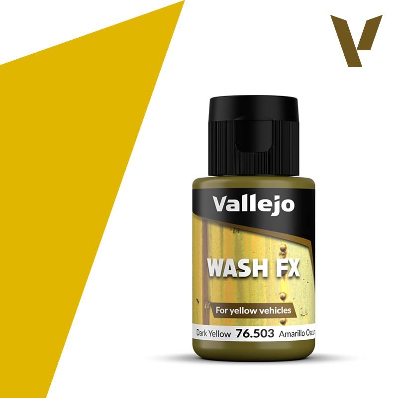 Vallejo Model Wash 76503 Dark Yellow Wash (35ml)