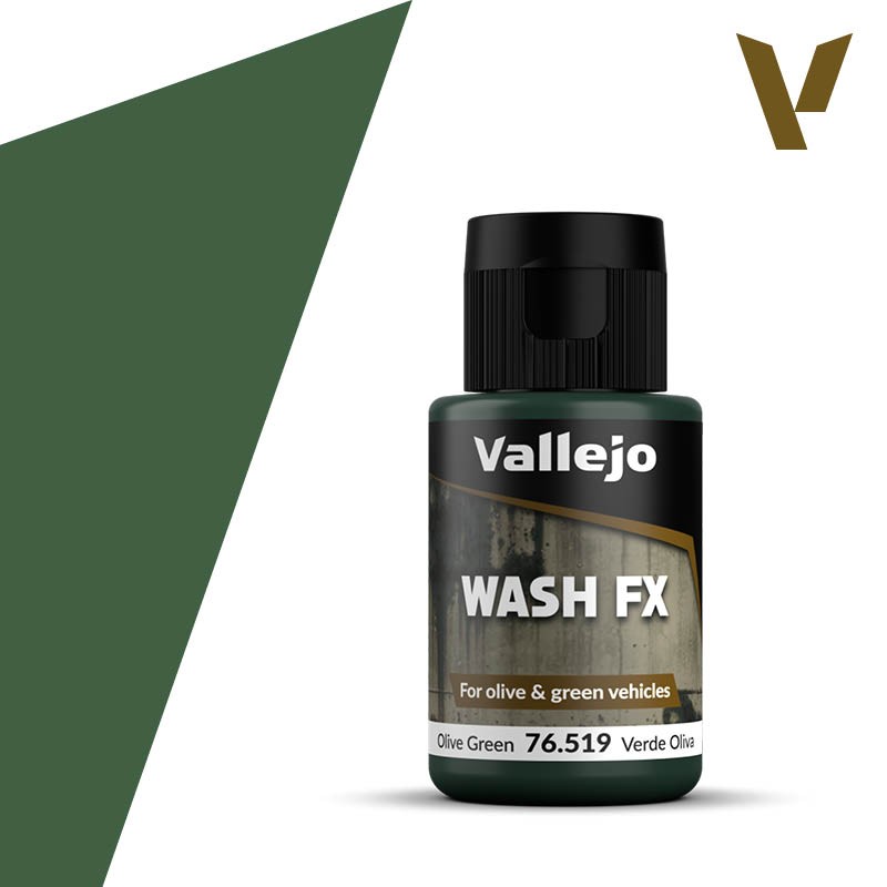 Vallejo Model Wash 76519 Olive Green (35ml)