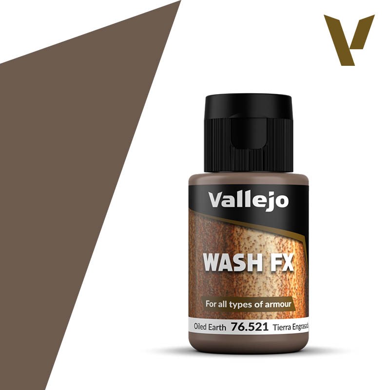 Vallejo Model Wash 76521 Oiled Earth (35ml)