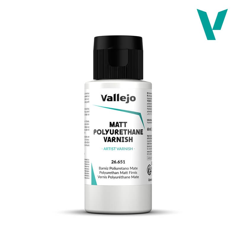 Vallejo 26651 Polyurethane Matt Varnish (60ml)