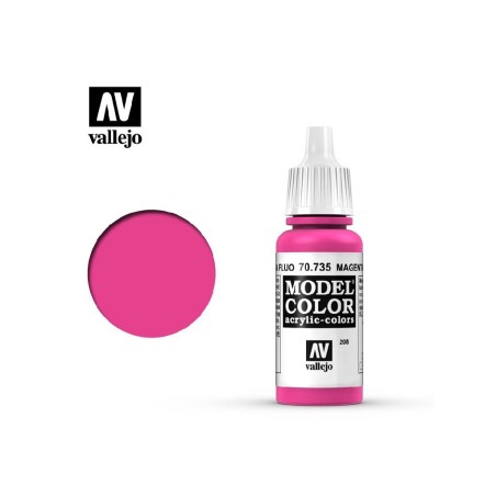 Vallejo Model Color 70735 Magenta Fluo (17ml)