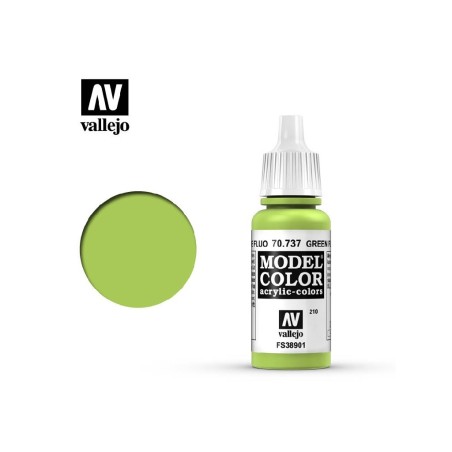 Vallejo Model Color 70737 Green Fluo (17ml)