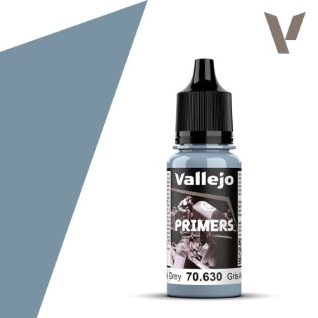 Vallejo Surface Primer 70630 Steel Grey (18ml)