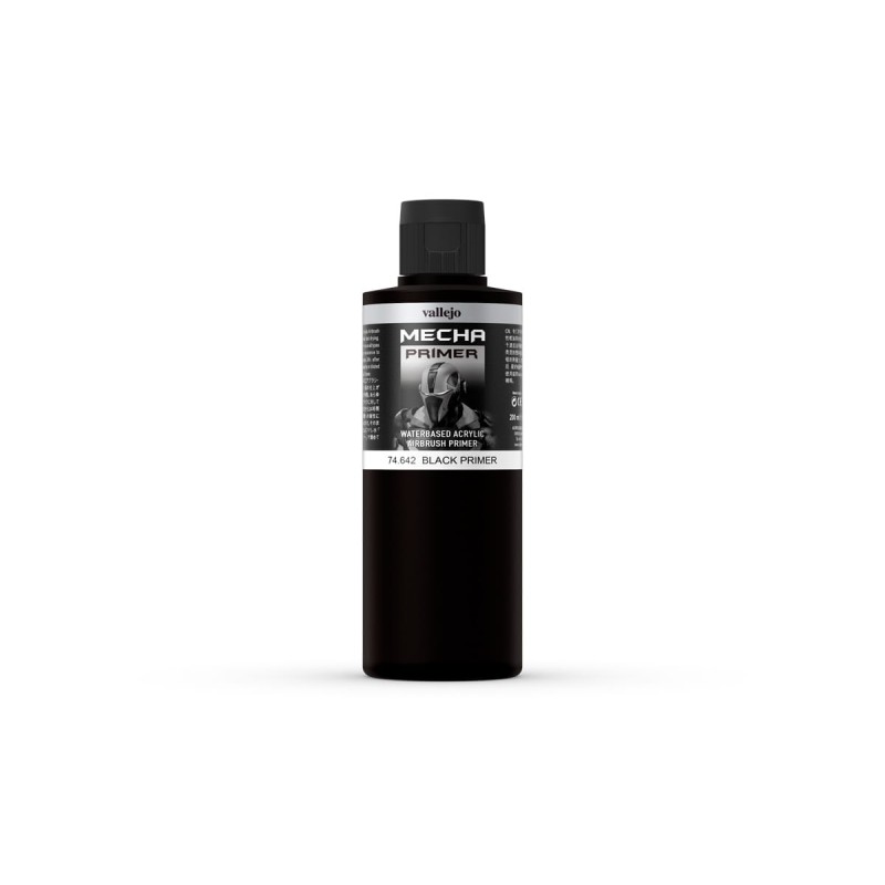 Vallejo Mecha Color Primer 74642 Black (200ml)