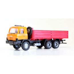 H0 - Tatra 815 6x6 oranžovo/červený valník KIT 1 ks