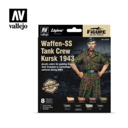 Vallejo Model Color set 70249 Alpine Waffen-SS Tank Crew