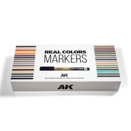 AK Real Colors Marker Set RCM150 Special Box (34 popisovačů)