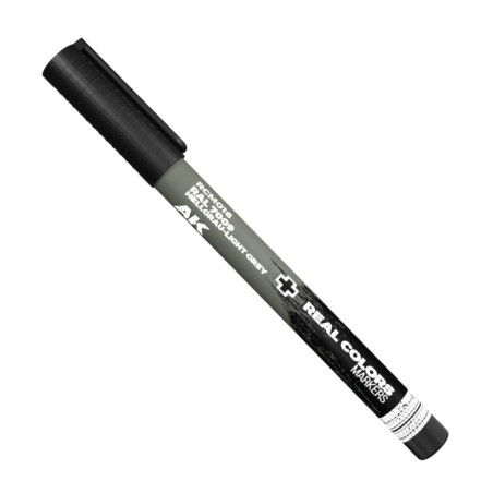 AK Real Colors Marker RCM016 Hellgrau-Light-Grey RAL 7009