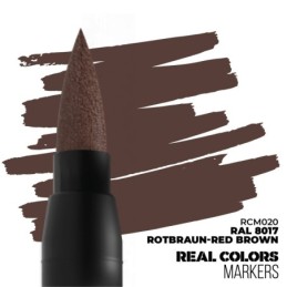 AK Real Colors Marker RCM020 Rotbraun-Red Brown RAL 8017