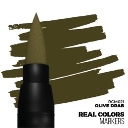 AK Real Colors Marker RCM021 Olive Drab