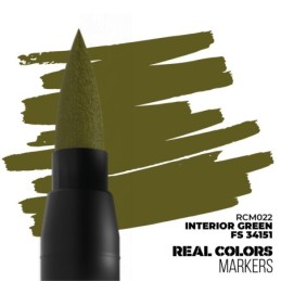 AK Real Colors Marker RCM022 Interrior Green FS 34151