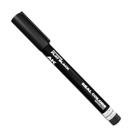 AK Real Colors Marker RCM033 Flat Black