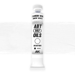 Abteilung 502 OIL COLOR ABT001 Snow White (20ml tube)