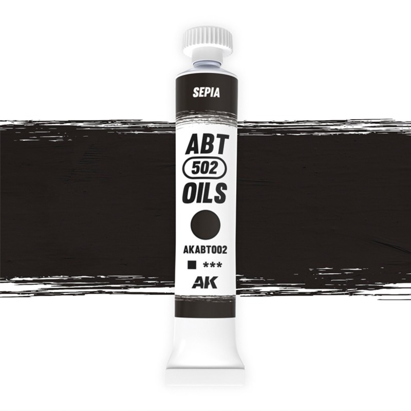 Abteilung 502 OIL COLOR ABT002 Sepia (20ml tube)