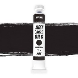 Abteilung 502 OIL COLOR ABT004 Bitume (20ml tube)