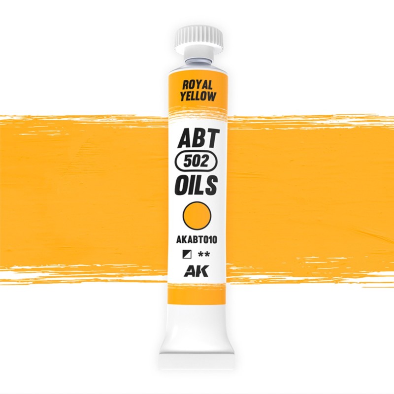 Abteilung 502 OIL COLOR ABT010 Yellow (20ml tube)