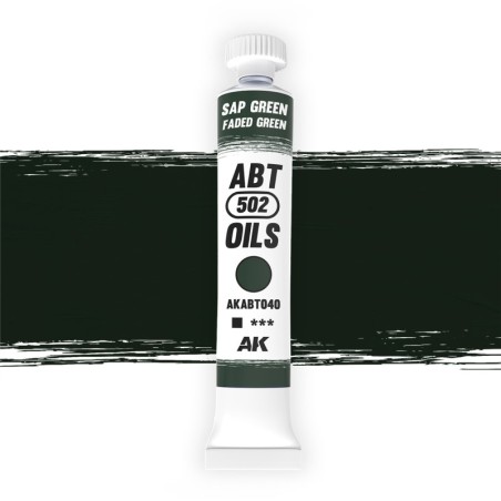 Abteilung 502 OIL COLOR ABT040 Faded Green (20ml tube)