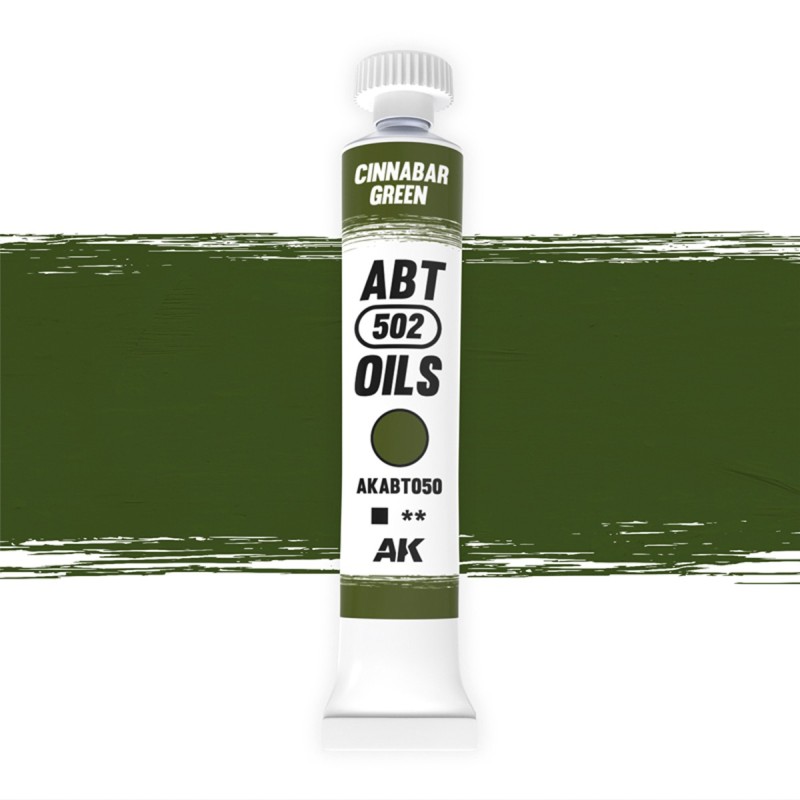 Abteilung 502 OIL COLOR ABT050 Olive Green (20ml tube)