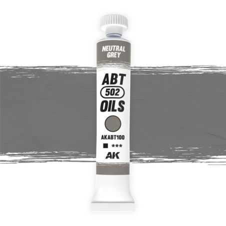 Abteilung 502 OIL COLOR ABT100 Neutral Grey (20ml tube)