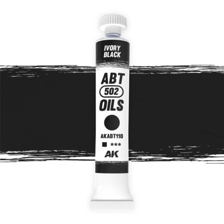 Abteilung 502 OIL COLOR ABT110 Black (20ml tube)