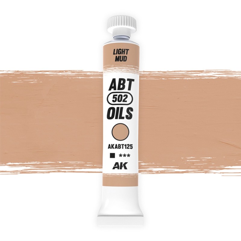 Abteilung 502 OIL COLOR ABT125 Light Mud (20ml tube)