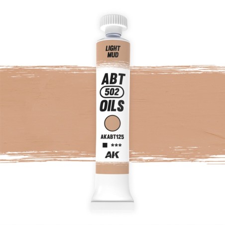 Abteilung 502 OIL COLOR ABT125 Light Mud (20ml tube)