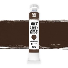 Abteilung 502 OIL COLOR ABT130 Dark Mud (20ml tube)