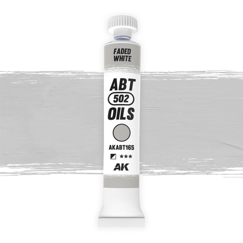 Abteilung 502 OIL COLOR ABT165 Faded White (20ml tube)