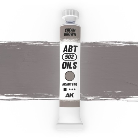 Abteilung 502 OIL COLOR ABT240 Cream Brown (20ml tube)