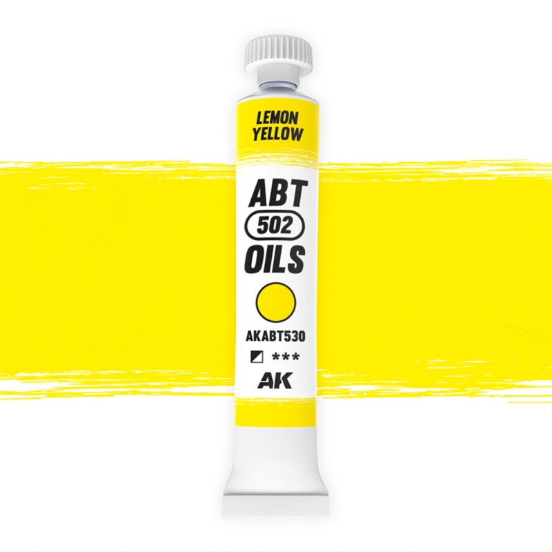 Abteilung 502 OIL COLOR ABT530 Lemon Yellow (20ml)