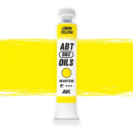 Abteilung 502 OIL COLOR ABT530 Lemon Yellow (20ml)