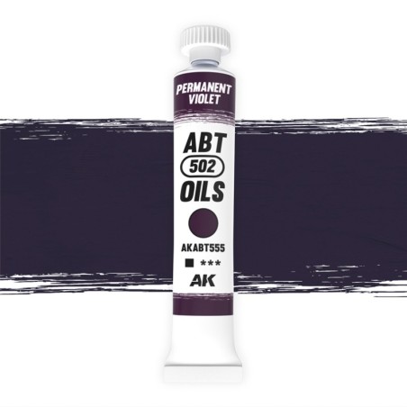 Abteilung 502 OIL COLOR ABT555 Permanent Violet (20ml)