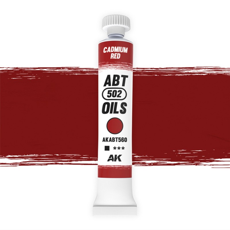 Abteilung 502 OIL COLOR ABT560 Cadmium red (20ml)