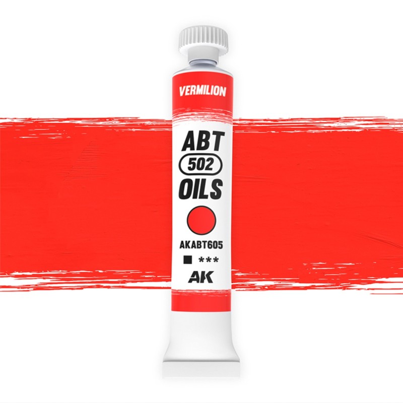 Abteilung 502 OIL COLOR ABT605 Vermilion (20ml)