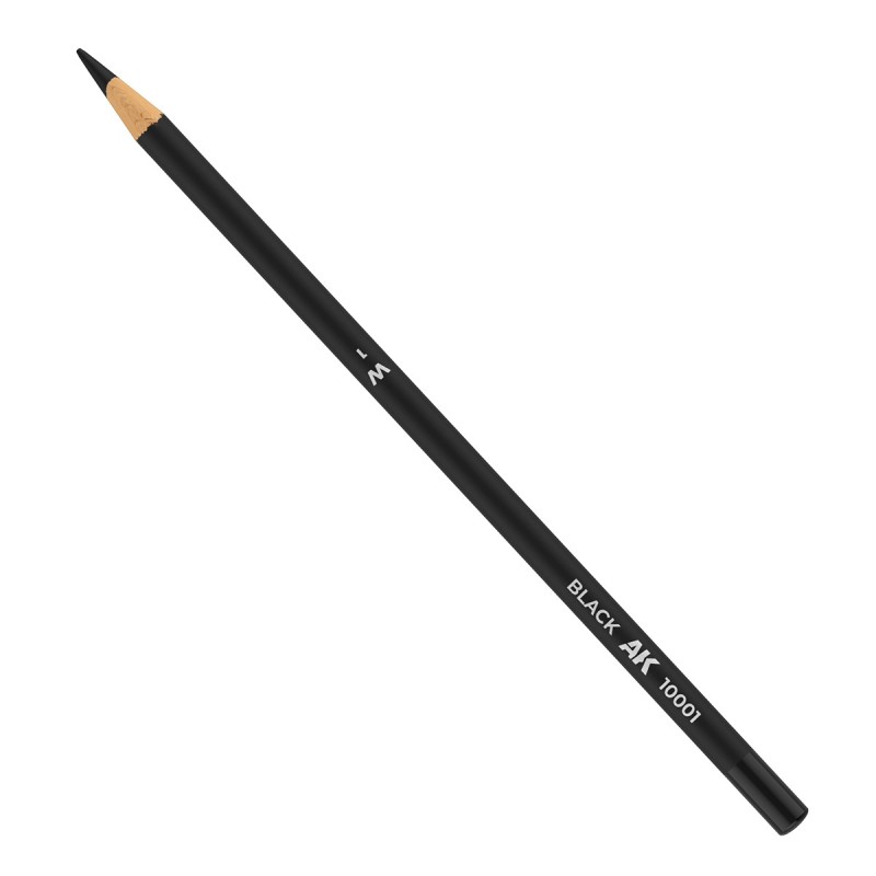 AK AK10001 Watercolor Pencil Black (1x)