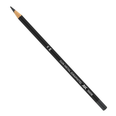 AK AK10018 Watercolor Pencil Gun Metal (Graphite) (1x)