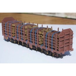 TT - Laaps - stavebnice soupravy vozů na dřevo