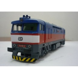 H0 - ČD 751 151-2 "Bardotka" - zvuk DCC