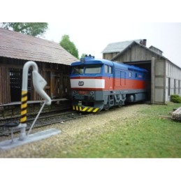 H0 - ČD 751 151-2 "Bardotka" - zvuk DCC