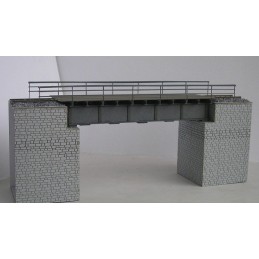 TT - Most ocelový malý (stavebnice)