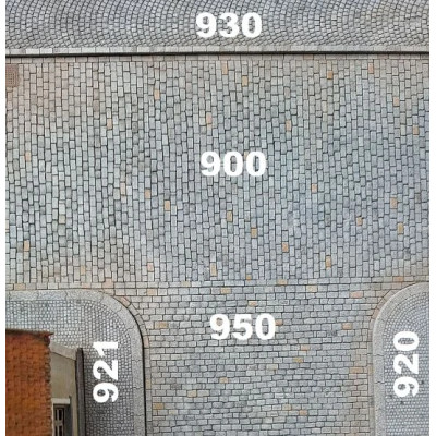 Pojezdy.EU - Concrete road panels and surfaces ModelScene in H0 -& 1/72 scale
