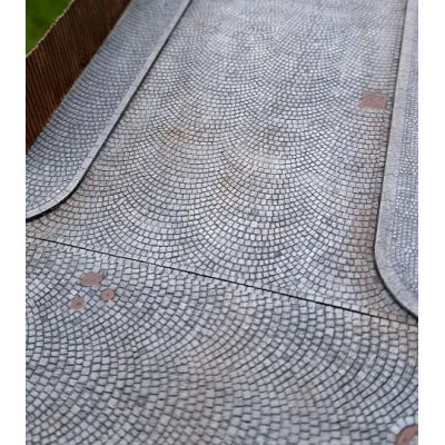 Pojezdy.EU - Concrete road panels and surfaces ModelScene in H0 -& 1/72 scale