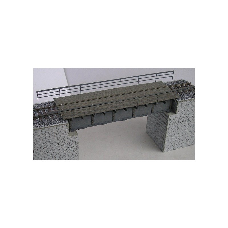 H0 - Most ocelový malý (stavebnice)