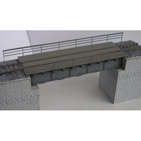 H0 - Most ocelový malý (stavebnice)