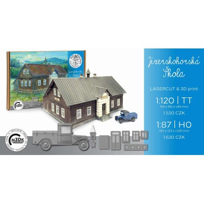 H0 - Jizerskohorská škola (stavebnice)