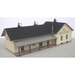 H0 - Výpravní budova LVII/H Staré Křečany v H0