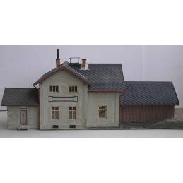 H0 - ŽST Lužec nad Vltavou (stavebnice)